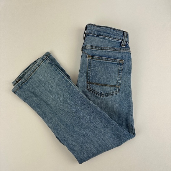 Cat & Jack Jeans Boys 10 Bootcut Stretch Blue Denim - Picture 1 of 10
